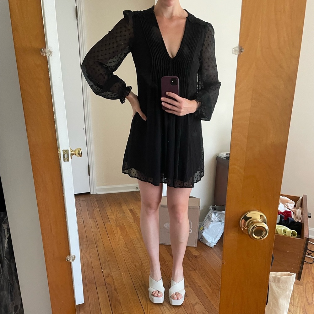 Black Zara Mini Dress